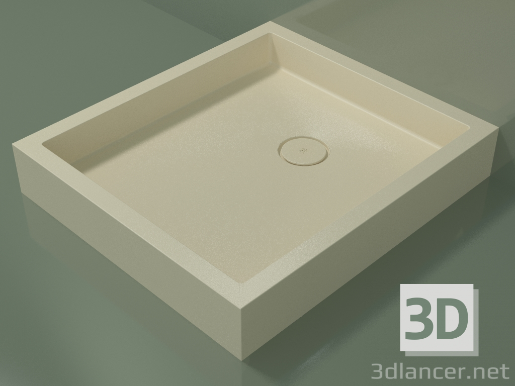 3d model Shower tray Alto (30UA0137, Bone C39, 80x90 cm) - preview