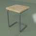 3d model Stool (dark gray, light veneer) - preview