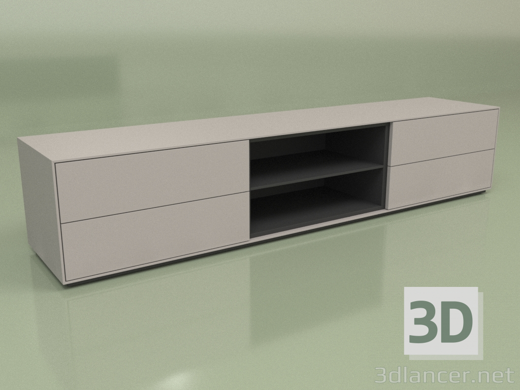 3d model Mueble TV Idea 4W2 (4) - vista previa