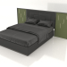 3d model Double bed (Arabesco) - preview