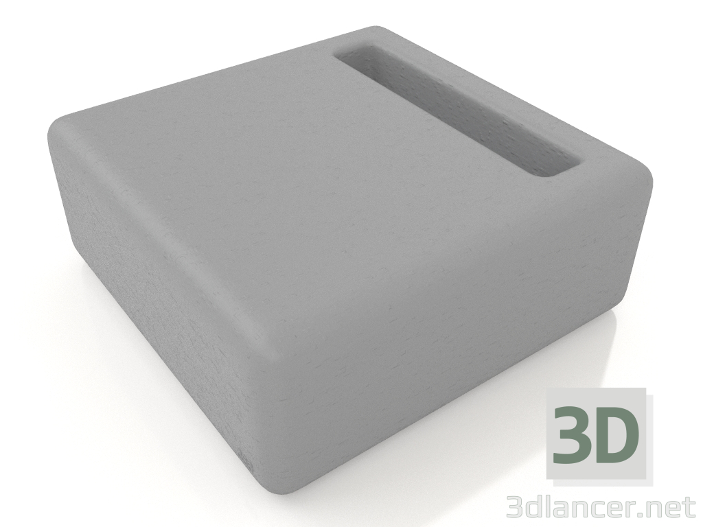 3d model Club table (Anthracite) - preview