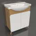 3d model Floor cabinet 75 cm (BAS0107DZ) - preview