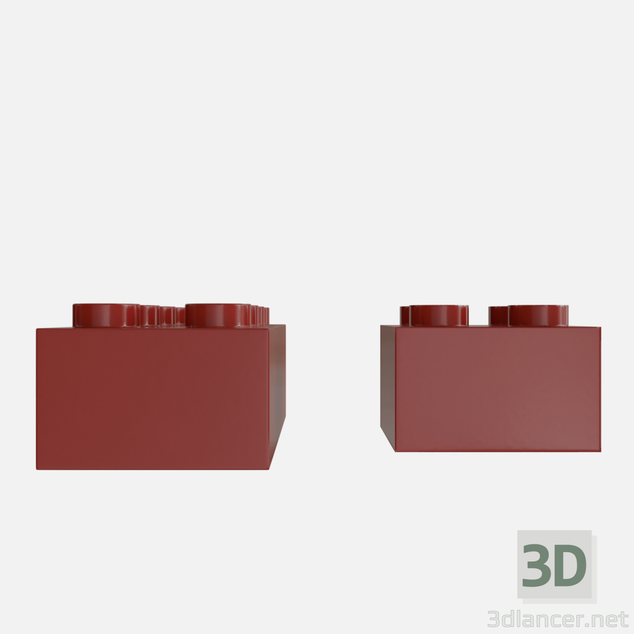 3d Lego bricks model buy - render