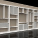 3d model Bookcase for living room - preview