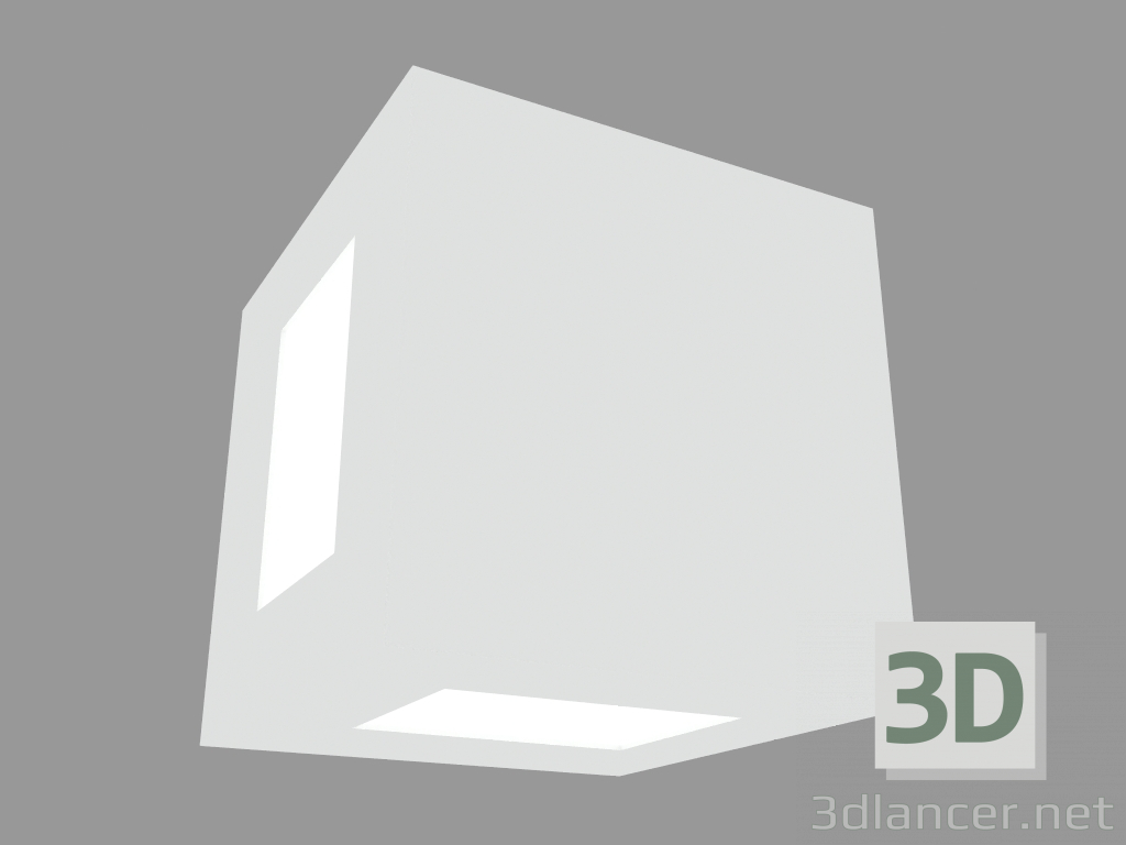 Modelo 3d Parede da lâmpada LIFT SQUARE (S5091) - preview