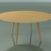 Modelo 3d Mesa redonda 3502 (H 74 - D 160 cm, M02, carvalho natural) - preview