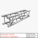 3d model Square Truss Straight Segment 21 - preview