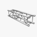 3d model Square Truss Straight Segment 21 - preview