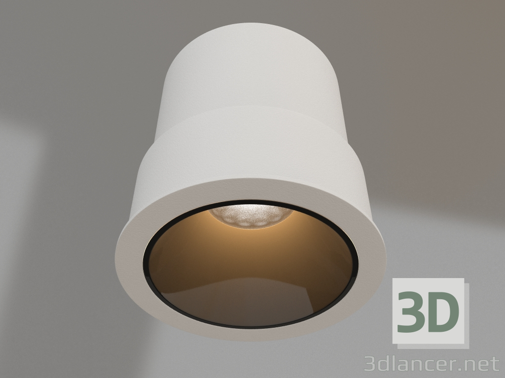 modello 3D Lampada MS-ATLAS-BUILT-R66-15W Warm3000 (WH-BK, 35 gradi, 230V) - anteprima