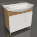 3d model Floor cabinet 85 cm (BAS0108DZ) - preview