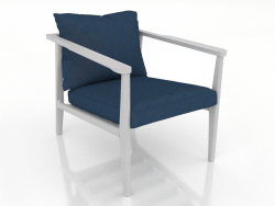 Poltrona 640 mm (branco RAL 9010)