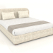 3d model Cama doble SWAN - vista previa