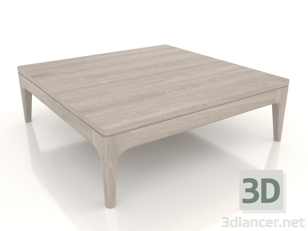 3D modeli Alçak sehpa FARGO 800x800x250 mm (ağartılmış meşe) - önizleme