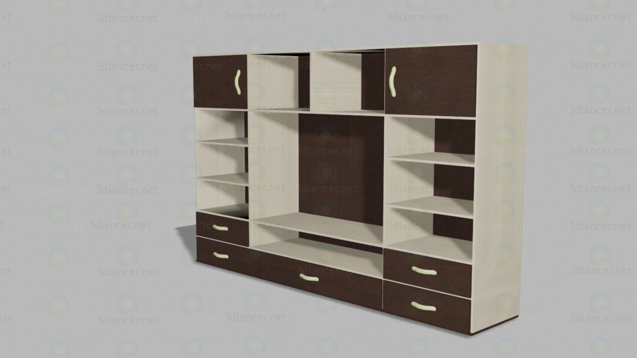 3d Closet model buy - render