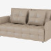 3d model Leather Sofa - preview