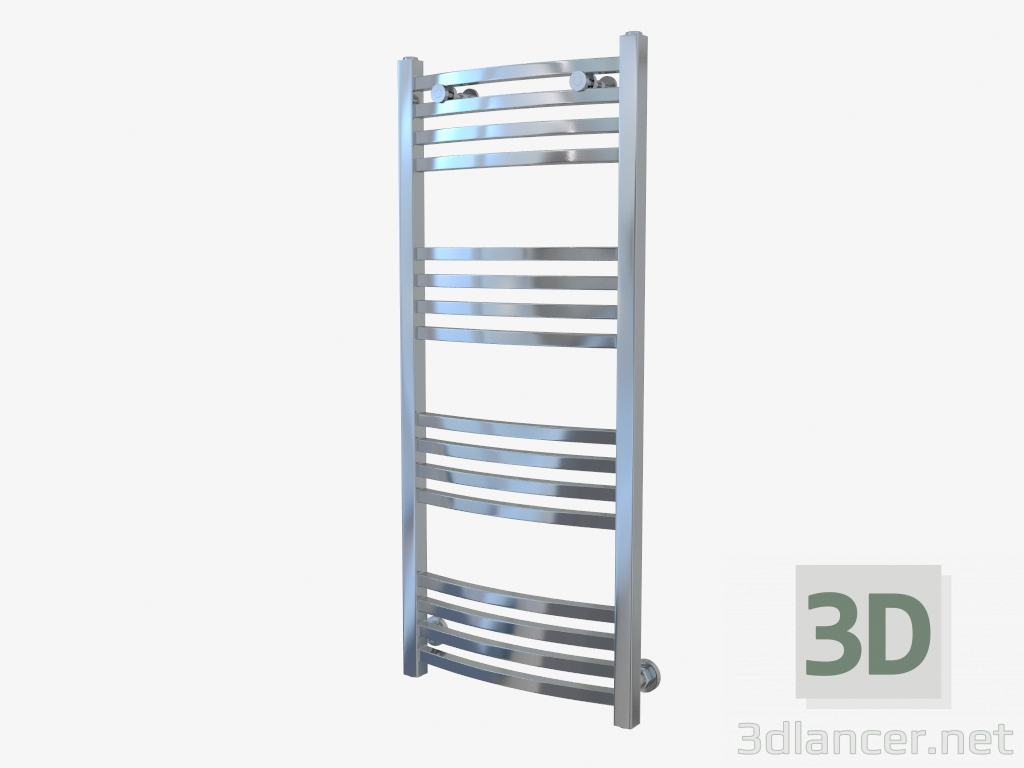 3d model Heated towel rail Arkus (1000х400) - preview