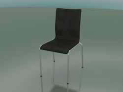 4-leg high back chair with leather upholstery (104)