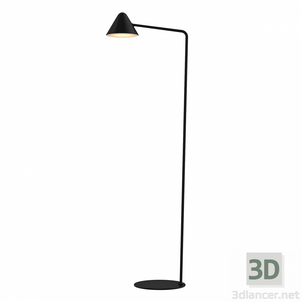 3d Nova of California Lighting Cove Floor Lamp model buy - render