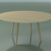 modèle 3D Table ronde 3502 (H 74 - P 160 cm, M02, Chêne blanchi) - preview