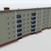 3d Panel house CHPD-105 with an apartment of the 90s model buy - render