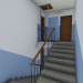 3d Panel house CHPD-105 with an apartment of the 90s model buy - render