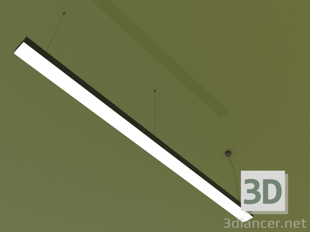 3d model Luminaria LINEAR P80116 (2500 mm) - vista previa