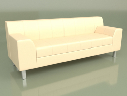 Sofa Flagship 3-seater (Beige leather)