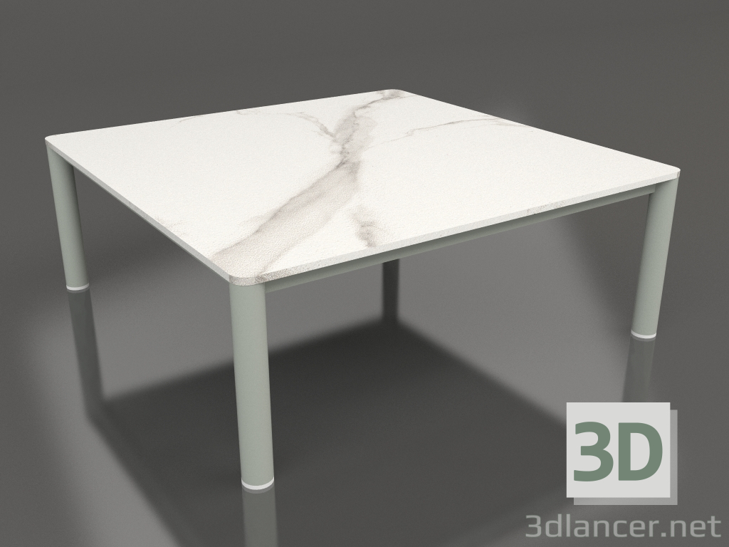 3d модель Стол журнальный 94×94 (Cement grey, DEKTON Aura) – превью