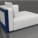 3d model Sofa module, section 2 right (Night blue) - preview