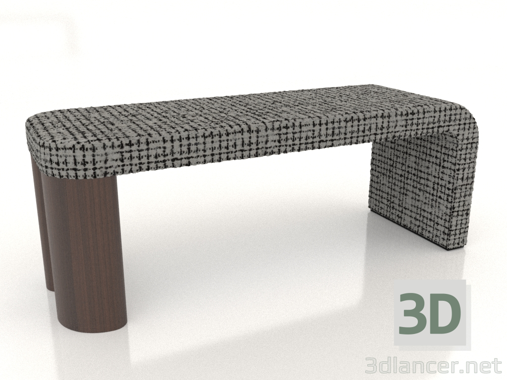 3d model TAIGA + bench - preview 3d model TAIGA + bench - preview