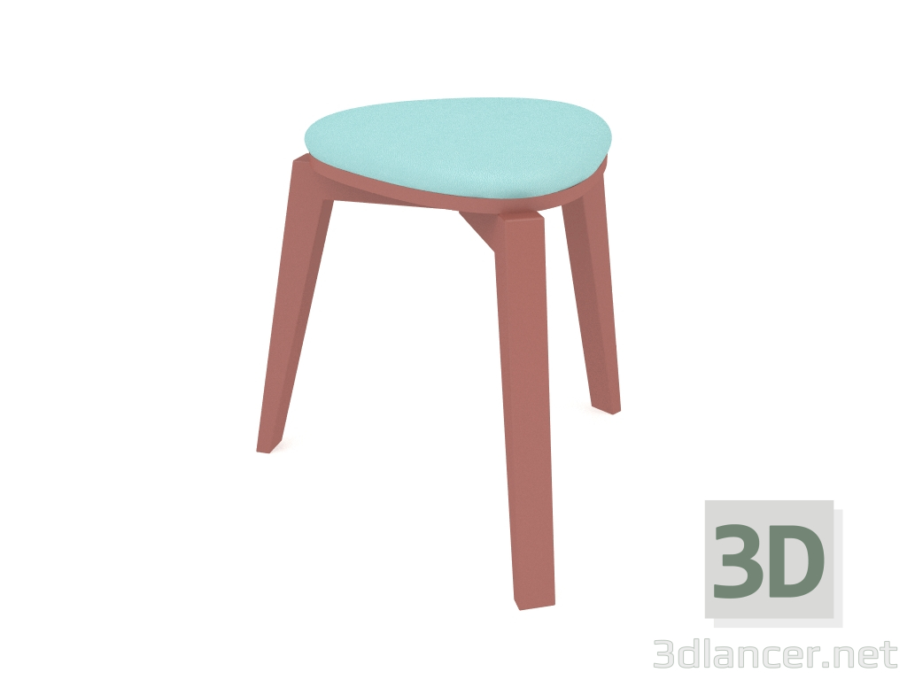 3d model Triple stool (option 3) - preview