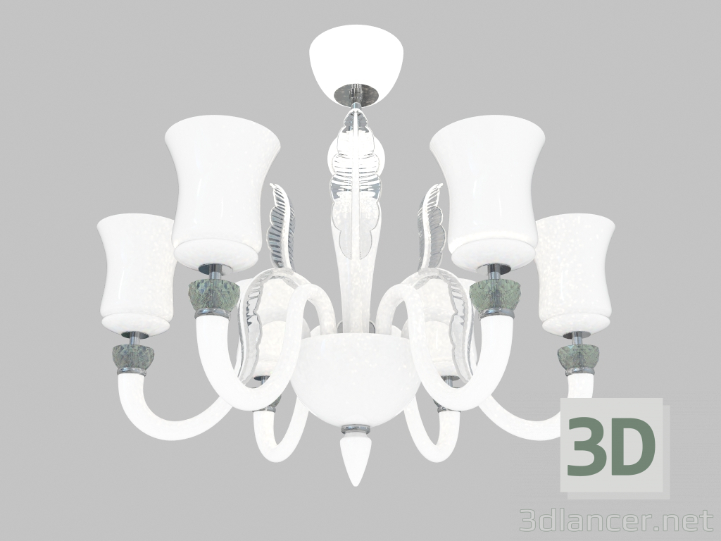 Modelo 3d Pétala de lustre (804060) - preview