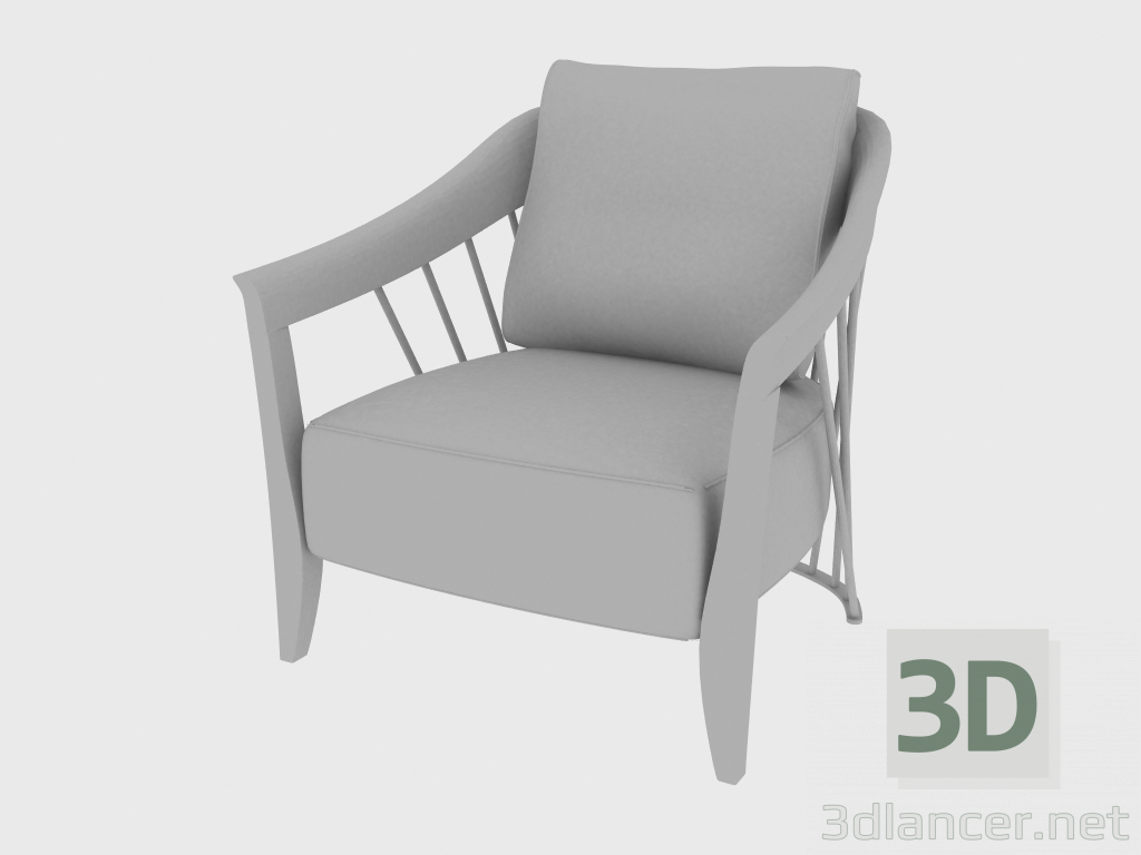 modèle 3D Fauteuil DOROTHY FAUTEUIL (75X74XH78) - preview