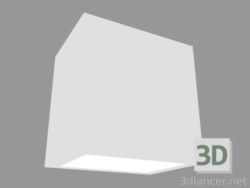 3d model Lámpara de pared MEGALIFT SQUARE (S5014) - vista previa