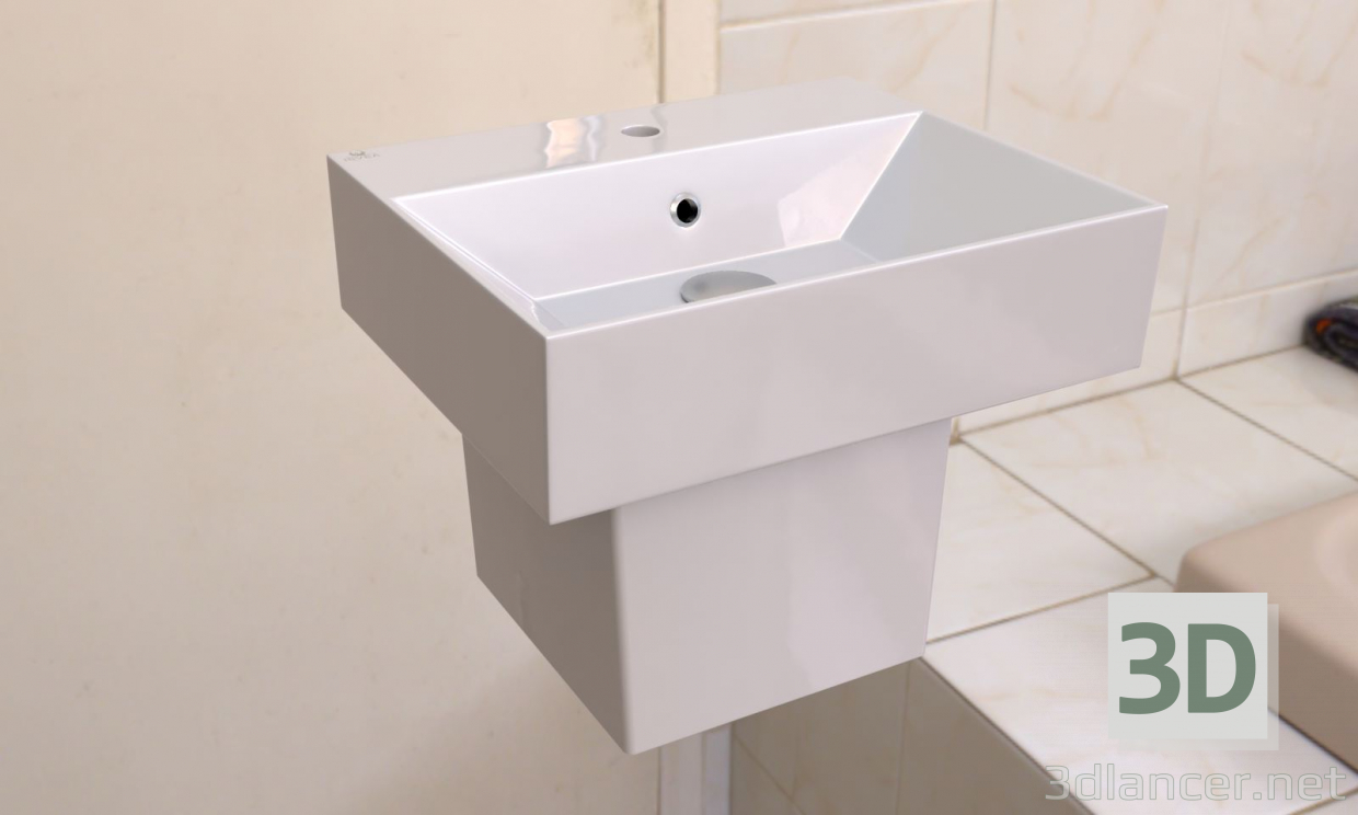 3d Washbasin model buy - render