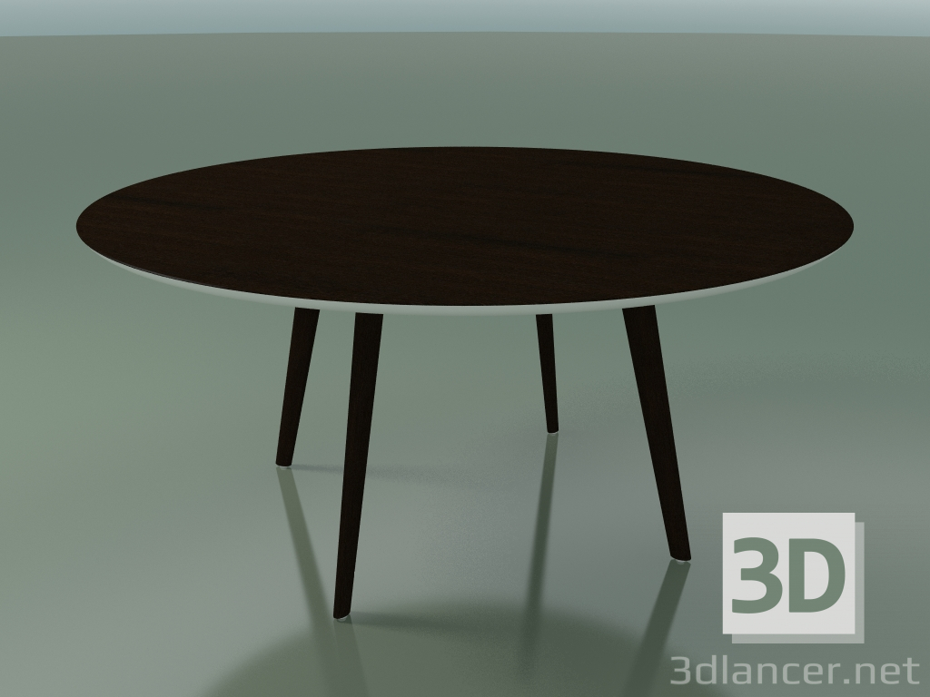 Modelo 3d Mesa redonda 3502 (H 74 - D 160 cm, M02, Wenge) - preview