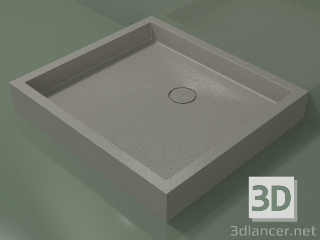 3d model Shower tray Alto (30UA0138, Clay C37, 100x90 cm) - preview