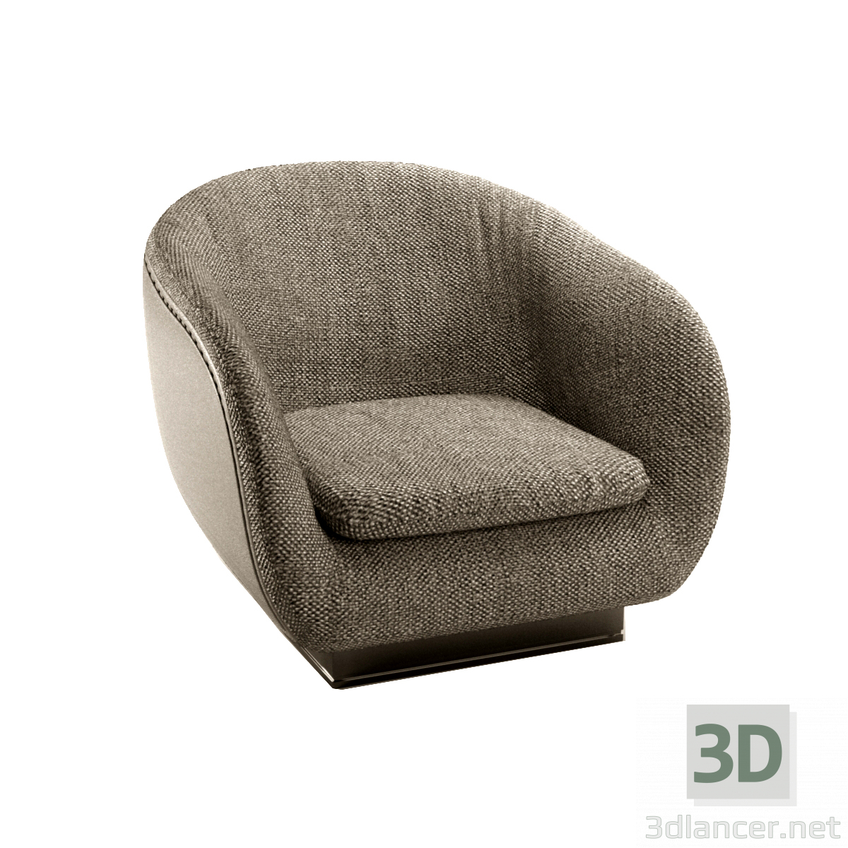 Sillón 3D modelo Compro - render