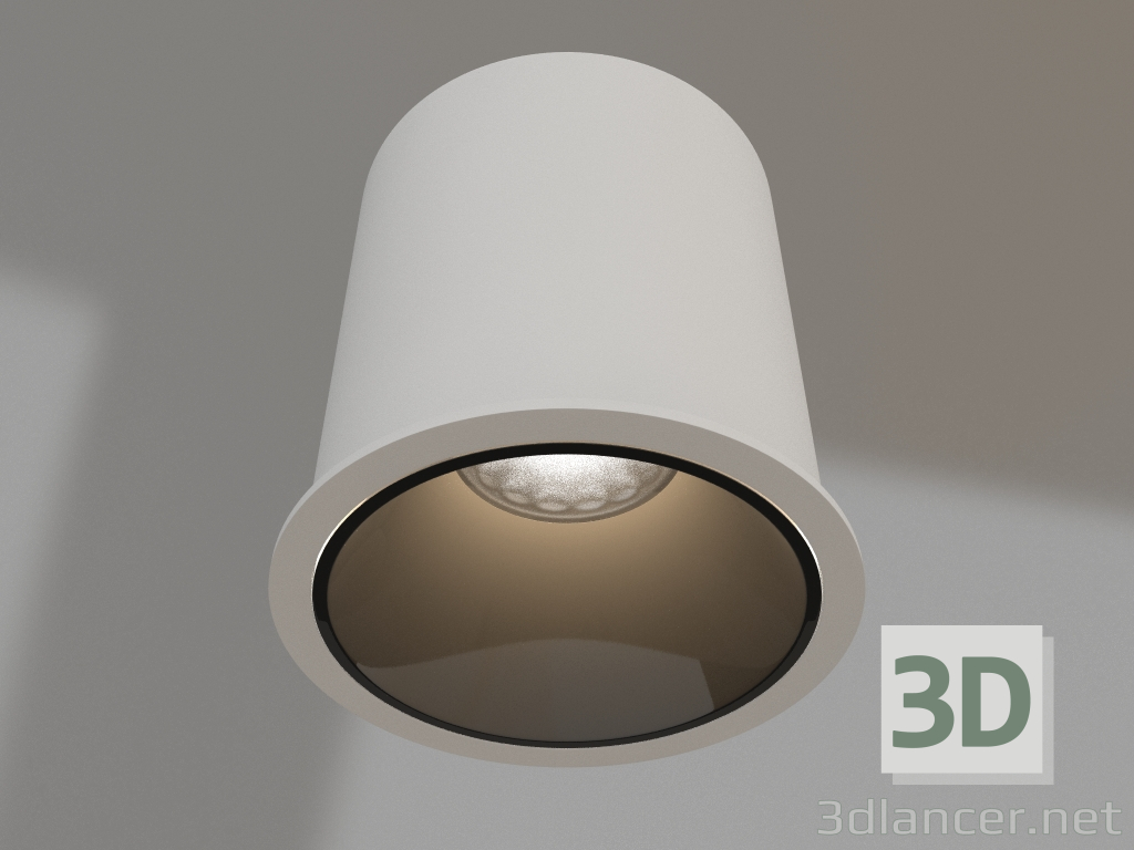 3D modeli Lamba MS-ATLAS-BUILT-R112-35W Warm3000 (WH-BK, 30 derece, 230V) - önizleme