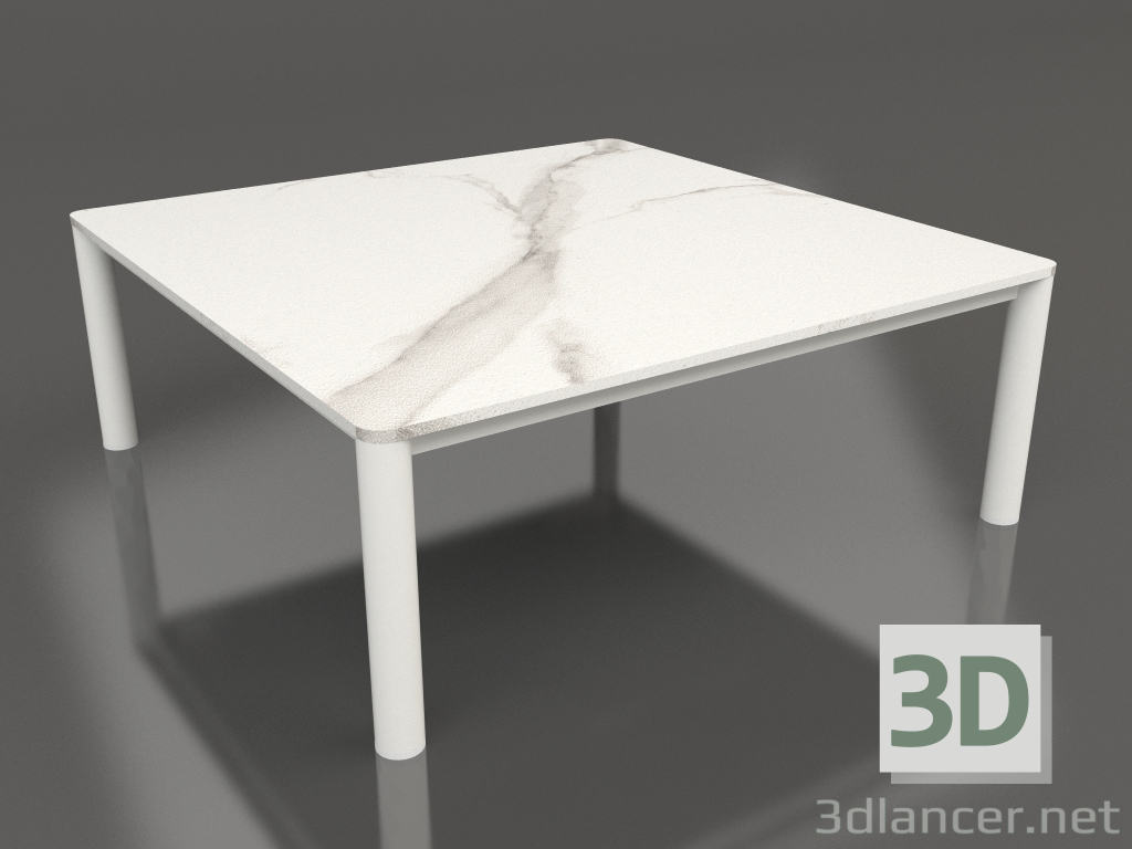 3d model Mesa de centro 94×94 (Gris ágata, DEKTON Aura) - vista previa