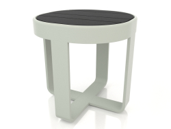 Table basse ronde Ø42 (DEKTON Domoos, Gris ciment)