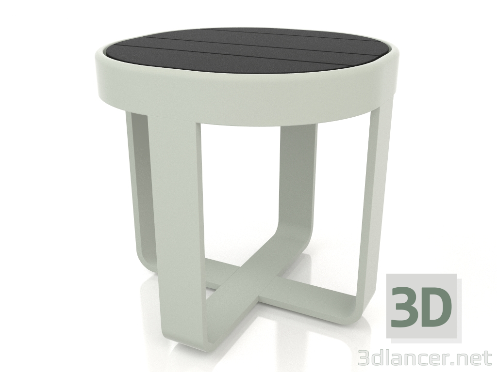 3d model Mesa de centro redonda Ø42 (DEKTON Domoos, gris cemento) - vista previa