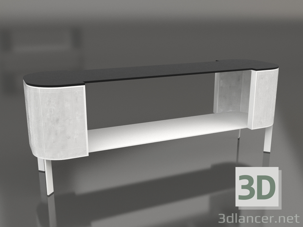 Modelo 3d Bufê (Branco) - preview