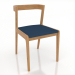 Modelo 3d Cadeira 463 mm (carvalho natural) - preview