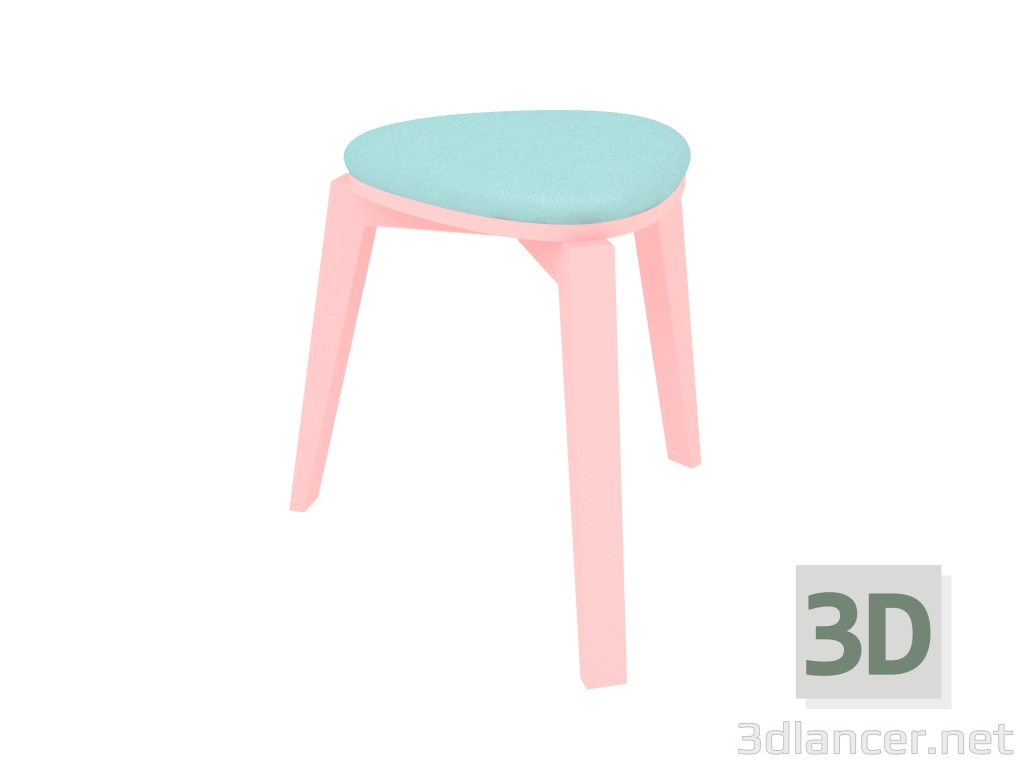 3D Modell Dreifachhocker (Option 4) - Vorschau