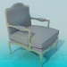 3d model Gray chair - preview