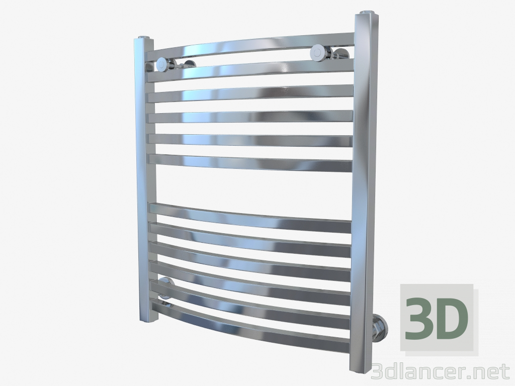 3d model Arkus heated towel rail (600х500) - preview