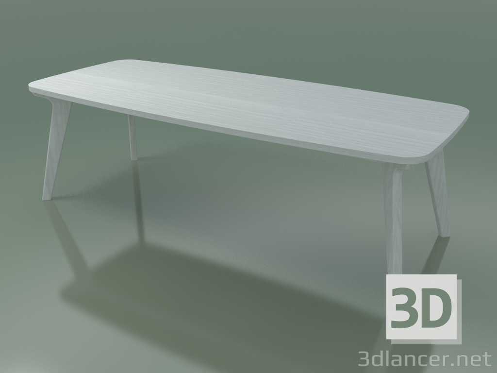 modello 3D Tavolo da pranzo (233, bianco) - anteprima