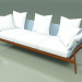 3D Modell Sofa 003 (Metallrost, Batyline Sky) - Vorschau