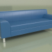 3d model Sofa Flagship 3-seater (Blue leather) - preview